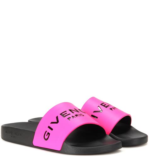 pink givenchy sandals street style|givenchy slides women.